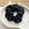Handmade Imitation Silk High Elastic Hair Rings Ponytail Headwear For Women