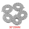 Handmade Jewelry Accessories Stainless Steel Round Pendant With Love Garland Design Electroplated