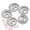 Handmade Jewelry Accessories Stainless Steel Round Pendant With Love Garland Design Electroplated