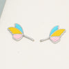 Handmade Jewelry Copper Plated Gold Color Butterfly Wings Bat Elf Wings Baroque Natural Style