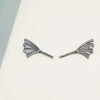 Handmade Jewelry Copper Plated Gold Color Butterfly Wings Bat Elf Wings Baroque Natural Style