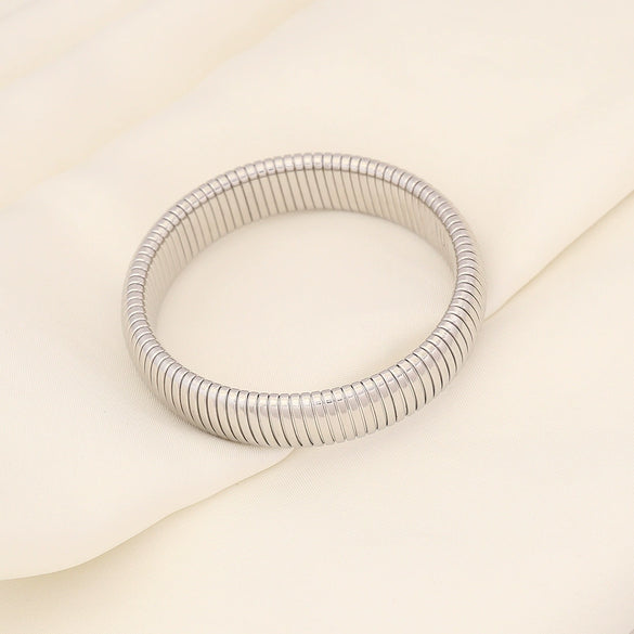Handmade Jewelry Stainless Steel Bracelet Electroplated