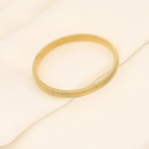 Handmade Jewelry Stainless Steel Bracelet Electroplated