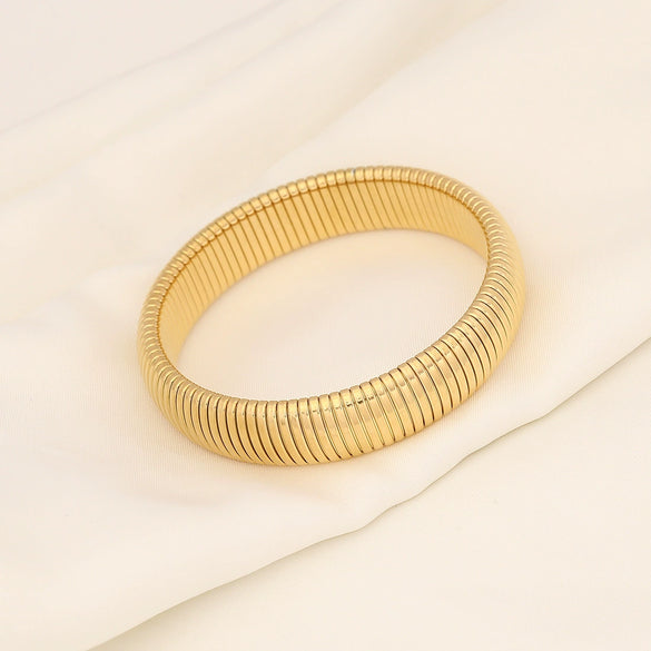 Handmade Jewelry Stainless Steel Bracelet Electroplated