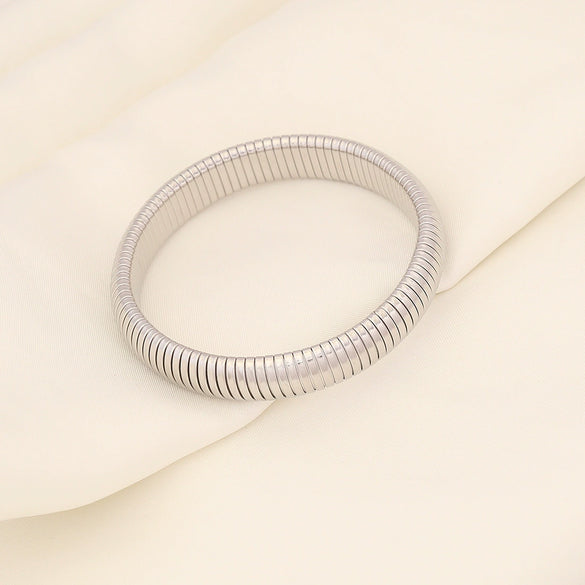 Handmade Jewelry Stainless Steel Bracelet Electroplated