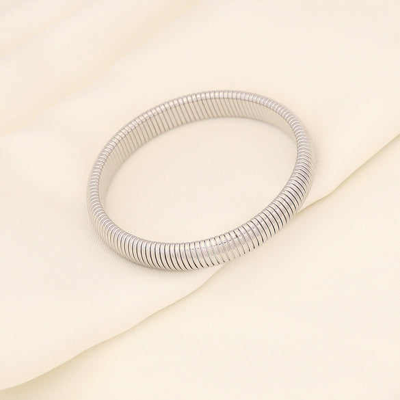 Handmade Jewelry Stainless Steel Bracelet Electroplated