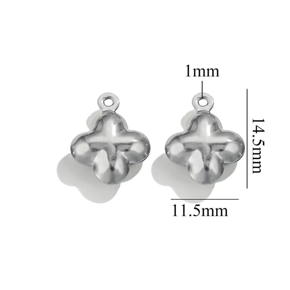 Handmade Jewelry Stainless Steel Electroplated 18K Gold Love Peach Heart Pendant Bracelet