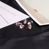 Handmade Loose Beads Of Artificial Crystal For Bracelet Earrings Pendant Drop Shaped Cut Surface
