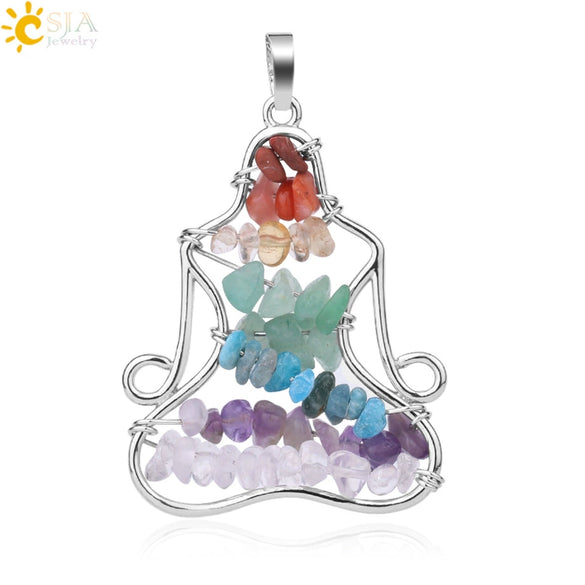 Handmade Minimalist Alloy Ball Chain Necklace With Natural Irregular Crystal Gravel Pendant Fashion Jewelry For Women