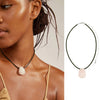Handmade Mixed Materials Geometric Irregular Stone Women's Necklace