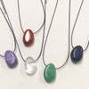 Handmade Mixed Materials Geometric Irregular Stone Women's Necklace
