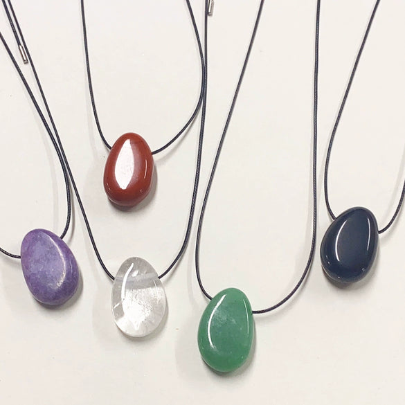 Handmade Mixed Materials Geometric Irregular Stone Women's Necklace