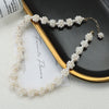 Handmade Natural Freshwater Pearl Flower Ball Jewelry Set