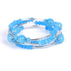 Handmade Natural Red Agate Multi Layer Bracelet Geometric Style Unisex Fashion Jewelry