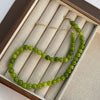 Handmade Natural Stone Beaded Geometric Clavicle Necklace With Real Gold Plating For Women