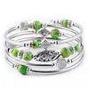 Handmade Natural Stone Beaded Wrap Bracelet Geometric Multilayer Bracelet For Women And Unisex