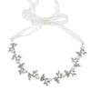 Handmade Pearl Bridal Hair Band With Alloy Leaf Soft Chain Geometric Headband For Women Wedding Hair Jewelry