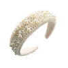 Handmade Pearl Geometric Women's Headband