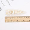 Handmade Pearl Side Hair Clip For Women Duckbill Grab Hairpin And Elegant Hair Accessory Wholesale