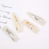 Handmade Pearl Side Hair Clip For Women Duckbill Grab Hairpin And Elegant Hair Accessory Wholesale