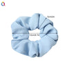 Handmade Plaid Fabric Scrunchie Hair Tie For Women Simple Ponytail Hair Accessory