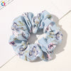 Handmade Plaid Fabric Scrunchie Hair Tie For Women Simple Ponytail Hair Accessory