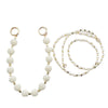 Handmade Plastic Resin Beaded Waxberry Ball Crossbody Phone Case Jewelry Accessories Earphone Cover Antilost Rope Handwoven