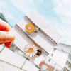 Handmade Plastic Resin Plant Flowers Style Headdress Hair Band And Small Leather Bracelet