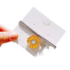 Handmade Plastic Resin Plant Flowers Style Headdress Hair Band And Small Leather Bracelet
