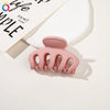 Handmade Pumpkin Shaped Fabric And Iron Hair Claw Clip For Women With Frosted Finish Wholesale Hair Accessory
