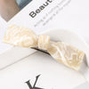 Handmade Red Acrylic Acetate Bow Hair Clip For Women Elegant Side Hairpin For Bangs And Everyday Styling
