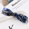 Handmade Red Acrylic Acetate Bow Hair Clip For Women Elegant Side Hairpin For Bangs And Everyday Styling