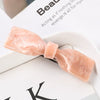 Handmade Red Acrylic Acetate Bow Hair Clip For Women Elegant Side Hairpin For Bangs And Everyday Styling