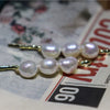 Handmade Retro Baroque Freshwater Pearl Side Hair Clip Elegant Geometric Zinc Alloy Hairpin For Women