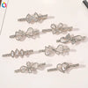 Handmade Rhinestone Heart Hair Claw Clip For Women Sparkling Bangs Grip Hair Accessory