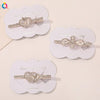 Handmade Rhinestone Heart Hair Claw Clip For Women Sparkling Bangs Grip Hair Accessory