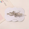 Handmade Rhinestone Heart Hair Claw Clip For Women Sparkling Bangs Grip Hair Accessory