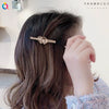 Handmade Rhinestone Heart Hair Claw Clip For Women Sparkling Bangs Grip Hair Accessory