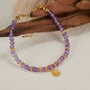 Handmade S925 Sterling Silver And Crystal Women's Geometric Pattern Bracelet