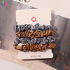 Handmade Satin Hair Tie Set For Women Thin Ponytail Scrunchies With Stylish Personality Design