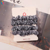 Handmade Satin Hair Tie Set For Women Thin Ponytail Scrunchies With Stylish Personality Design