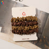 Handmade Satin Hair Tie Set For Women Thin Ponytail Scrunchies With Stylish Personality Design
