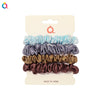 Handmade Satin Hair Tie Set For Women Thin Ponytail Scrunchies With Stylish Personality Design
