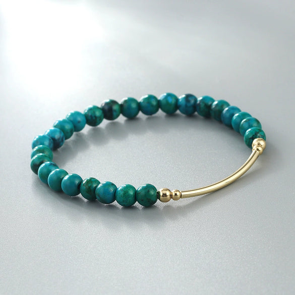 Handmade Shell Beaded Bracelet Fashion Geometric Crystal Style Unisex Diy Accessory