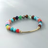 Handmade Shell Beaded Bracelet Fashion Geometric Crystal Style Unisex Diy Accessory