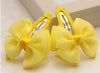 Handmade Silk Double Lace Bow Bb Hair Clip Princess Side Hairpin For Children Girls