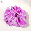 Handmade Solid Color Cloth Scrunchie Hair Tie For Women Loose Fit Personality Hair Accessory