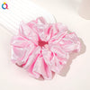 Handmade Solid Color Cloth Scrunchie Hair Tie For Women Loose Fit Personality Hair Accessory