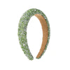 Handmade Sponge Diamond Widebrimmed Headband Geometric Style Hair Accessories For Women