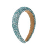Handmade Sponge Diamond Widebrimmed Headband Geometric Style Hair Accessories For Women